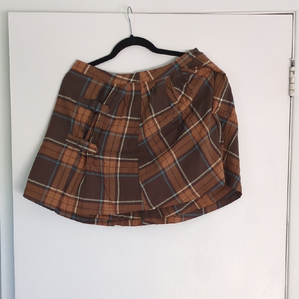 Black Friday Plaid Mini Skirt